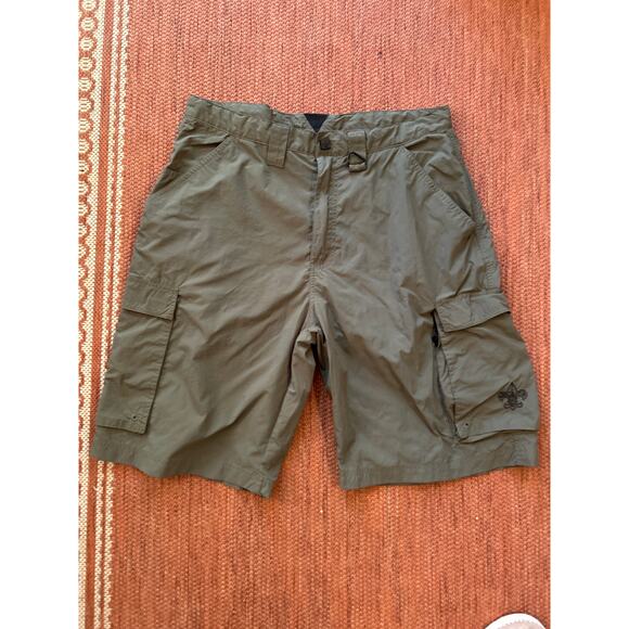 Boy Scouts of America Centennial Uniform Short 100% Supplex Nylon Size Adult Med - Picture 1 of 3